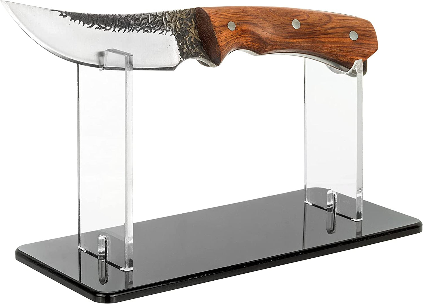 Clear Acrylic Knife Display Stand Holder for Hunting Knives