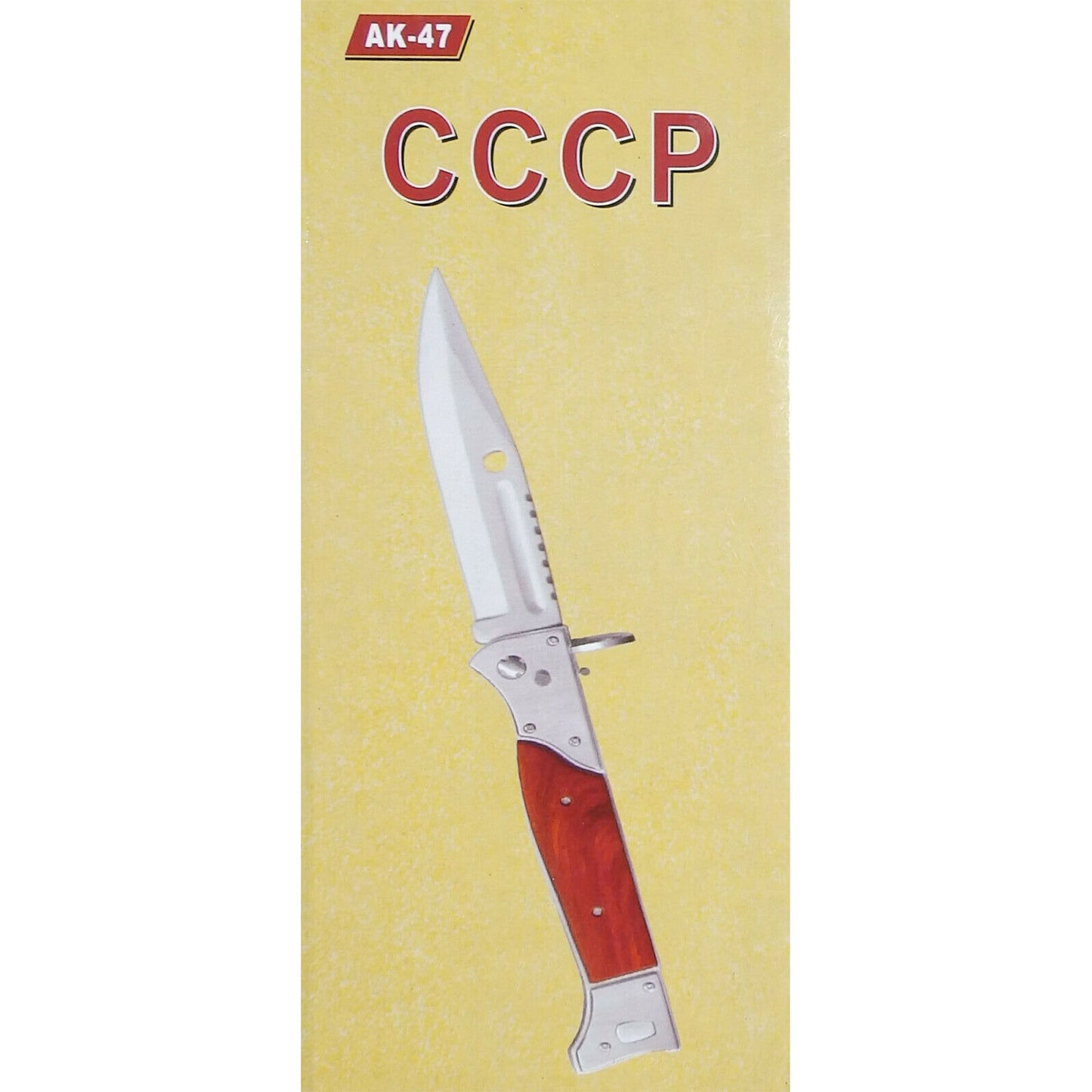 AK-47 folding knife inspired by the unique Russian Kalashnikov AK-47 assault rifle , AK 47, CCCP , (8.66'' - 22cm)